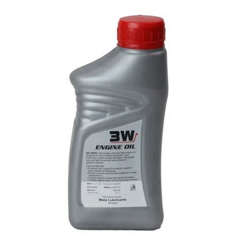 3W 20W40 Engine Oil, Bottle of 500 ml at ₹ 130/litre in New Delhi | ID ...