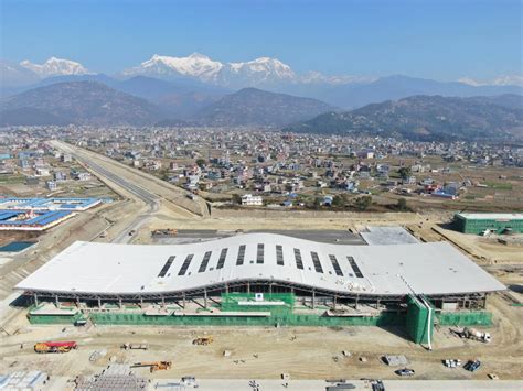 Pokhara regional international airport makes 60 percent work progress