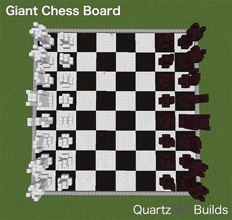 Giant Chess Board Minecraft Project