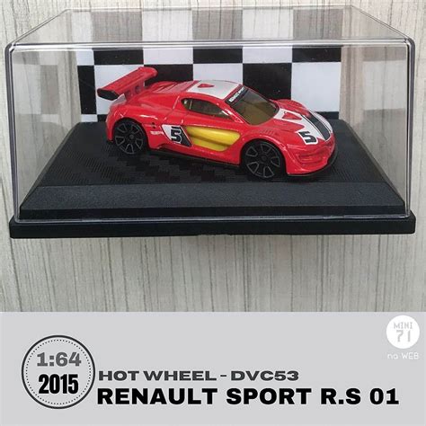 Hot Wheels Renault Sport R S Vermelho caixa acrílica Mini na Web