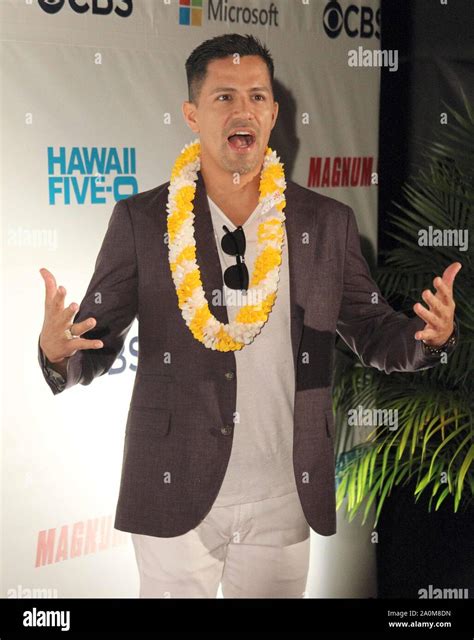 September 19, 2019 - Jay Hernandez (Thomas Magnum) during the Hawaii ...