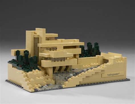 Frank Lloyd Wright Lego Falling Water