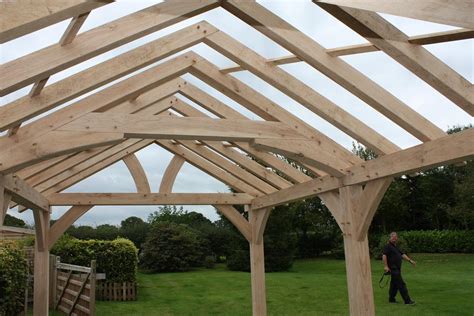 Raised King & Queen Truss Prices UK | Oak Roof Trusses | Oak Timber Framing