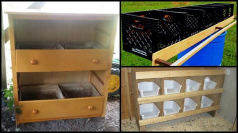 6 Creative Chicken Nesting Box Ideas - The Owner-Builder Network