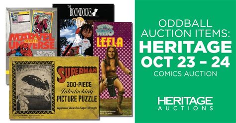 Gocollect Blog Oddball Auction Items Heritages October Comic