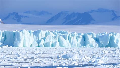 glacier landscape ice mountains showcasing nature arctic scenery