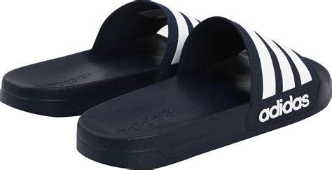 Adidas Cloudfoam Adilette Slide Collegiate Navywhitecollegiate Navy