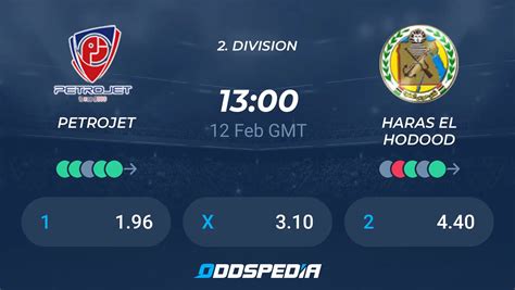 Petrojet Vs Haras El Hodood Predictions Odds Live Score Stats