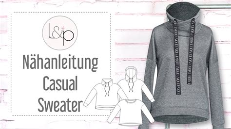 N Hanleitung Casual Sweater Ein L Ssiges Sweatshirt Mit Wickelkragen