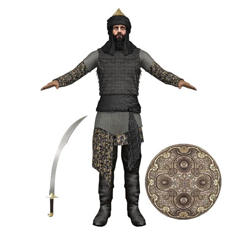 Saladin Modelo 3D 99 Max Fbx Free3D