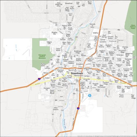 Albuquerque Neighborhoods Map - GIS Geography