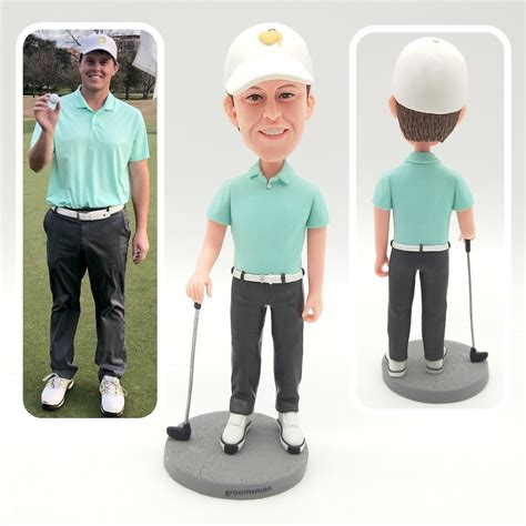 Custom Bobbleheads Custom Golf Bobbleheads Personalized Golf Ts Unique Golf Ts Custom