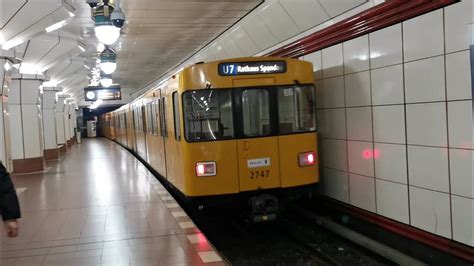 U Bahn Berlin Mitfahrt In Der Baureihe F92 Von Jakob Kaiser Platz Bis