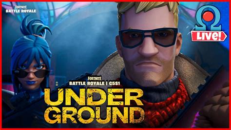 🔴live The Underground Fortnite Chapter 5 Season 1 The Omega