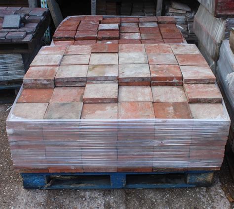 Reclaimed Red Quarry Tile 8x8 Readysteady