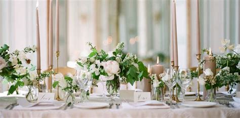 Setting The Table Elements For A Glamorous Tablescape Wedding Table