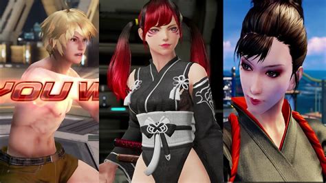 Tekken Sexy BattleAnna Lidia Julia Leo Zafina Fahkumram Negan