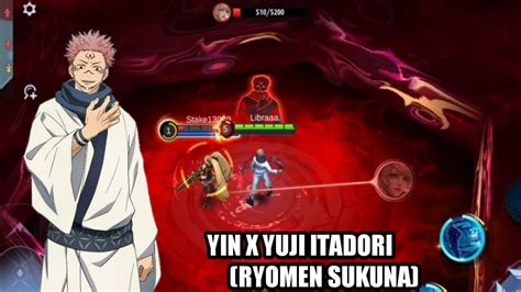 New Script Skin Yin X Itadori Yuji Sukuna Mode Youtube