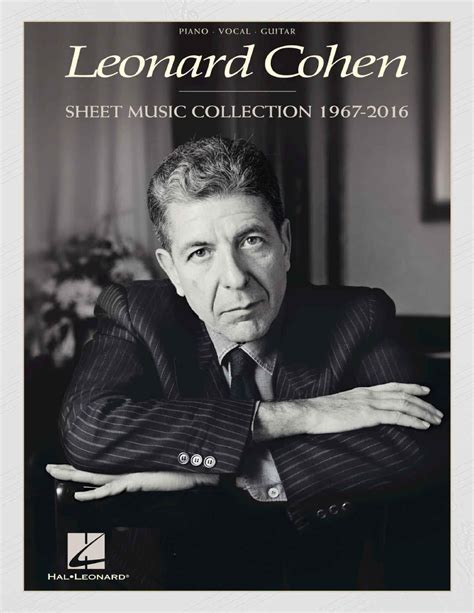 Leonard Cohen Sheet Music Printable Music 3