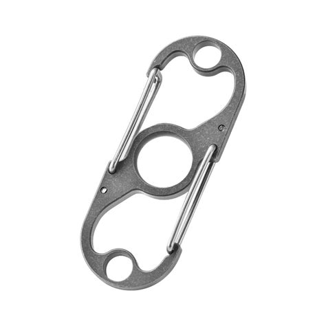 Versatile Titanium Keychain Tool Lightweight Compact Opens Bottles With