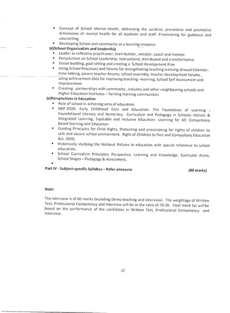 Kvs Non Teaching Recruitment 2022 9