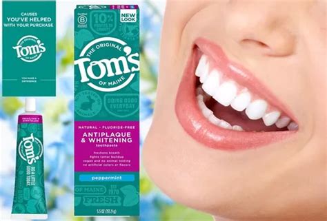 Tom s Of Maine Creme Dental Antiplaca Whitening Frete grátis