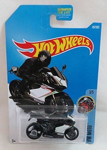 Amazon Hot Wheels 2017 HW Moto Ducati 1199 Panigale Motorcycle 187 365 Black Toys Games