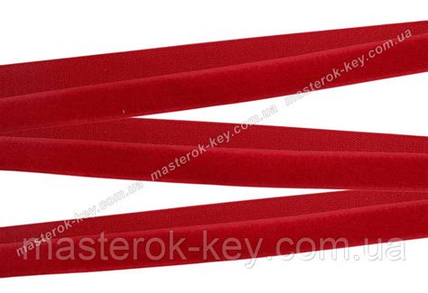 Липучка для одежды и обуви 2см цвет Красный (ID#732859755), цена: 12.60 ...