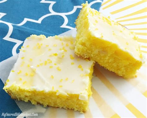 Lemon Cream Cheese Brownies My Incredible Recipes