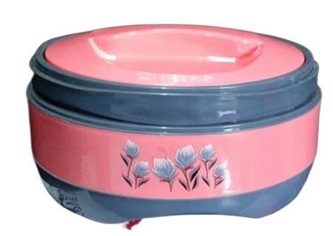 Grey And Pink Plastic Hot Round Casserole For Home Capacity Ml At Piece In Chennai