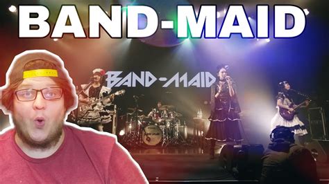 EPIC BAND MAID Thrill Official Live Video REACTION YouTube