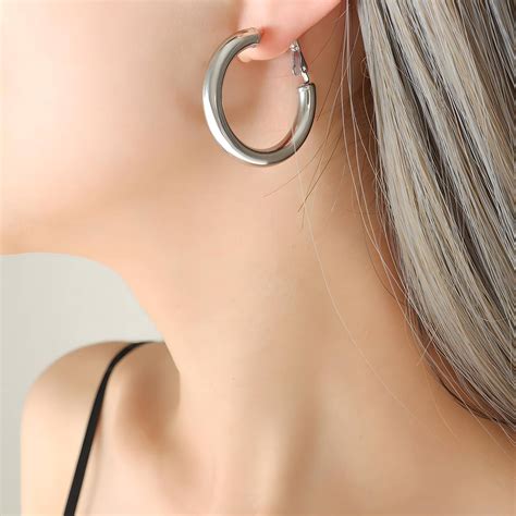 Stainless Steel Earrings Intensity SKU 86984 0 Wholesale Supplier Glozzo