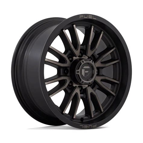 Fuel Wheels Sierra 2500 Clash Matte Black Double Dark Tint 8 Lug Wheel