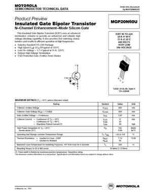 20N60 MOSFET Datasheet pdf - Equivalent. Cross Reference Search
