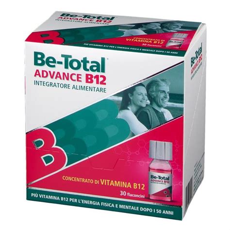 Be Total Advance B12 Integratore Alimentare 30 Flaconcini Più Medical