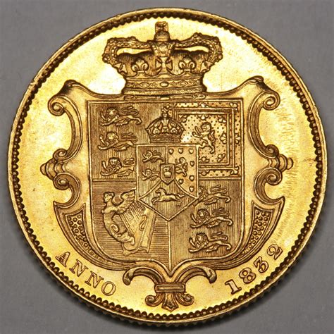 King William Iv Iiii Gold Sovereign Coin Jon Blyth