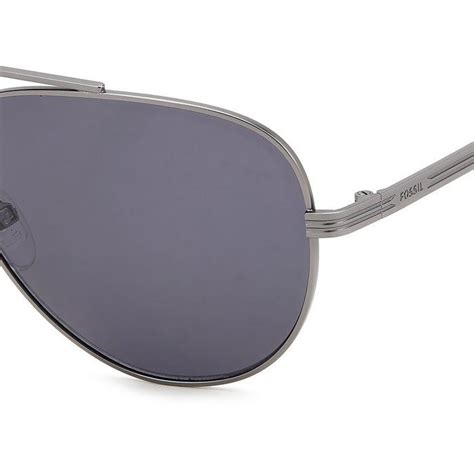 Fossil FOS 3144 G S R80 IR Matte Dark Ruthenium Sunglasses Man