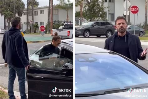 Ben Affleck Looks Miserable With Jennifer Lopez Slams Car Door In Her