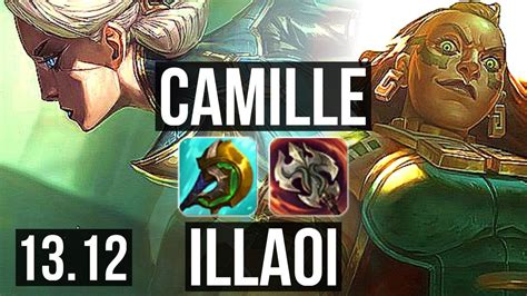 Camille Vs Illaoi Top 7 0 3 500 Games 1 0m Mastery Godlike