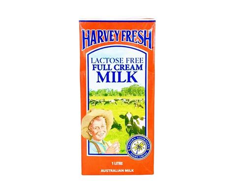 Harvey Fresh Lactose Free Full Cream Milk 1L