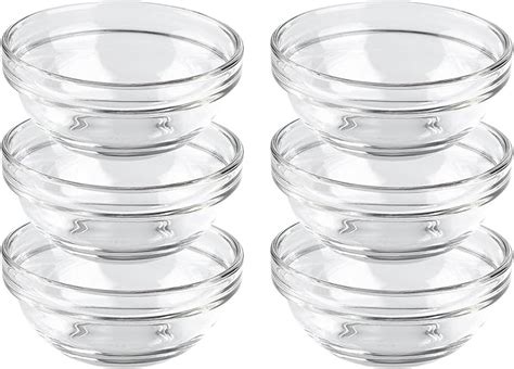 Luminarc Empilable Series 10 5 Centimeters Medium Glass Bowl 6 Piece