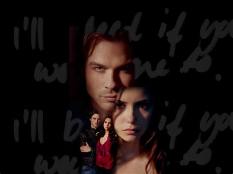 Damon Salvatore and Elena Gilbert - Damon & Elena Wallpaper (11730672 ...