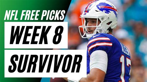 NFL Survivor Pool Picks Week 8 NFL Survivor Strategy NFL Picks Week