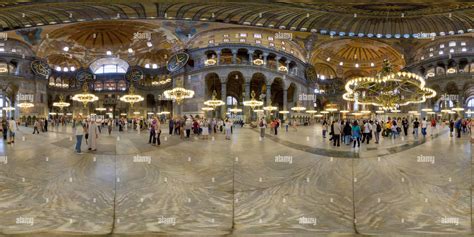 360 View Of Ayasofya Mosque Hagia Sophia Alamy