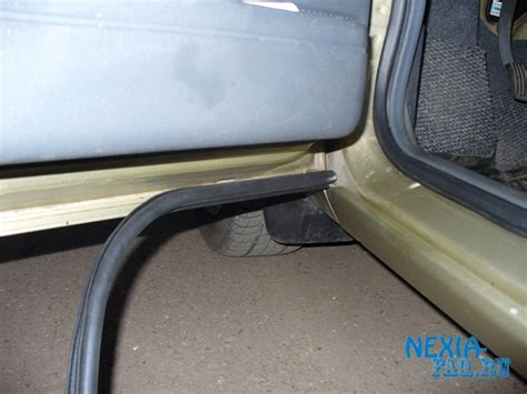 Уплотнитель ‘Чистые пороги’ на нексию - Daewoo Nexia FAQ