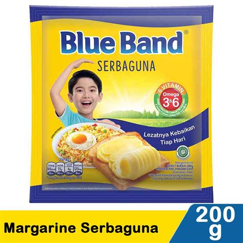 Blue Band Margarine Serbaguna Pck 200G KlikIndomaret