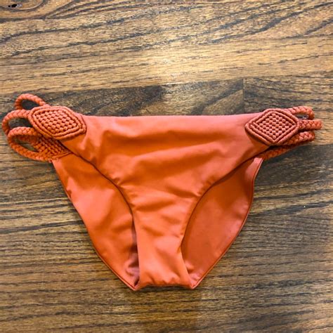 Tori Praver Burnt Orange Bikini Bottom Gem