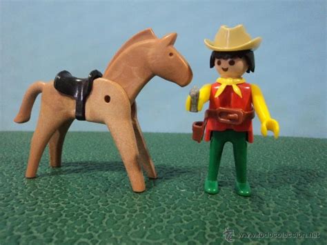 Playmobil oeste vaquero pistolero caballo años Vendido en Venta