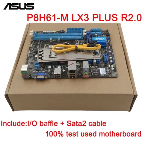 Original Used Desktop Motherboard For Asus P H M Lx Plus R H