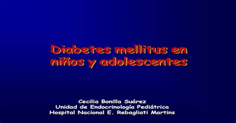 Diabetes Mellitus En Niños Y Adolescentes [pdf Document]